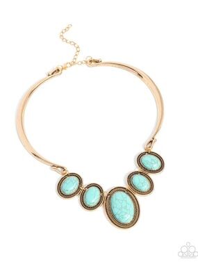 River Ride Gold Necklace